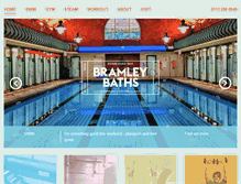 Tablet Screenshot of bramleybaths.com